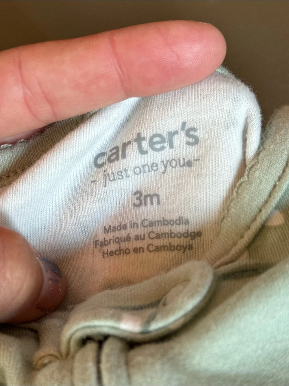 Carter's Set Of 8 Long Pants/Sleeve Footie Pjs-Girls 2 Way Zipper